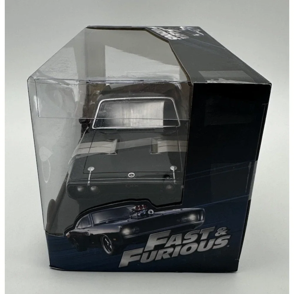 JADA FAST & FURIOUS F8 DOM'S PLYMOUTH GTX BLACK 1/24 DIECAST 98292 NEW